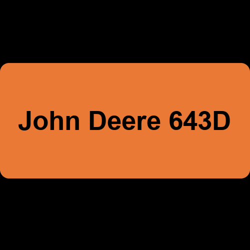 John Deere 643D